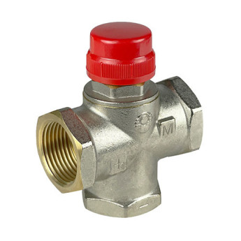Клапан регулирующий VALFEX VF.MR01.N.100 ВР 1" DN 25 PN 10 смесительный трёхходовой