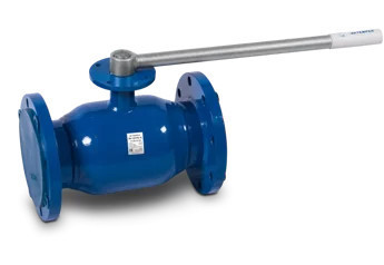 Кран шаровой TEMPER 28320150 стандартнопроходной фланцевый DN 150 PN 16 с фланцем для установки привода