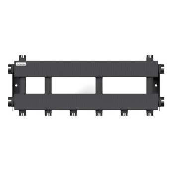 Коллектор распределительный GIDRUSS MK-150-3x25 4-х контурный НР 1 1/2"x1" Ду 40 Ру 6 модульный