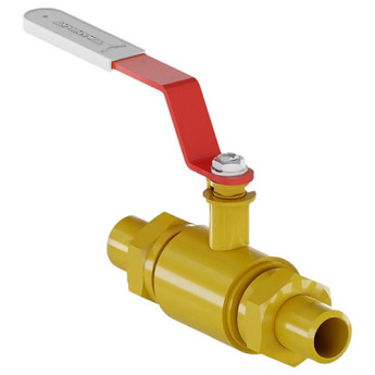 Кран шаровой Маршал 11с67п GAS PRO ЦШ.00.1 DN 32 PN 40 полнопроходной штуцерный