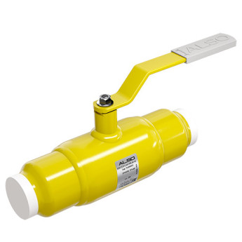 Кран шаровой газовый ALSO КШ.П.П.GAS.020.40-01 Ду 20 Ру 40 полнопроходный под приварку