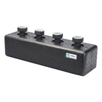 Коллектор распределительный STOUT SDG-0016 2-х контурный ВР-НР 1 1/2" DN 40 PN 4 в теплоизоляции