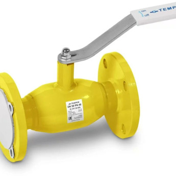Кран шаровой газовый TEMPER 39466150 полнопроходной фланцевый DN 150 PN 25