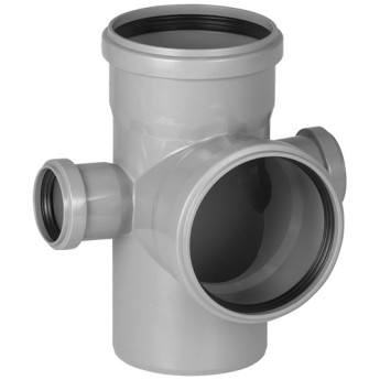 Крестовина-пятерник канализационная PP-H Ostendorf HT HTEDLR DN 110х50/50х110х87°