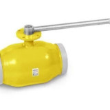 Кран шаровой газовый TEMPER 38220125 стандартнопроходной под приварку DN 125 PN 25 с фланцем для установки привода