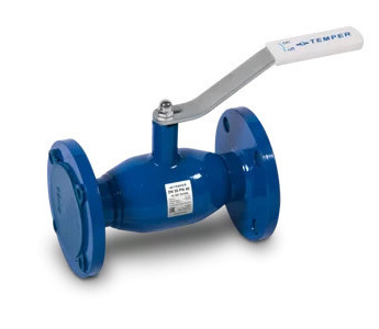 Кран шаровой TEMPER 28366025 стандартнопроходной фланцевый DN 25 PN 40
