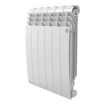 Алюминиевый радиатор Royal Thermo BiLiner Alum 500 - 06 секц. Bianco Traffico