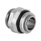 Ниппель VALFEX VF.600.N.100 НР 1" DN 25 PN 10 сдвоенный латунный никелированный