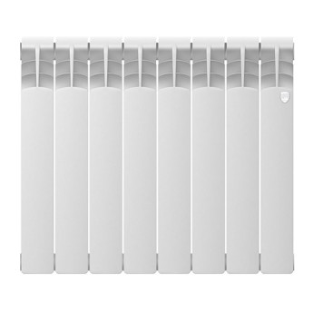 Радиатор биметаллический Royal Thermo Revolution Bimetall 2.0 500 (8 секций) Bianco Traffico