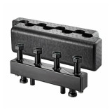Коллектор распределительный Oventrop Regumat 1351588 8-ми контурный ВР-НР 1 1/2" DN 40 PN 4 в теплоизоляции