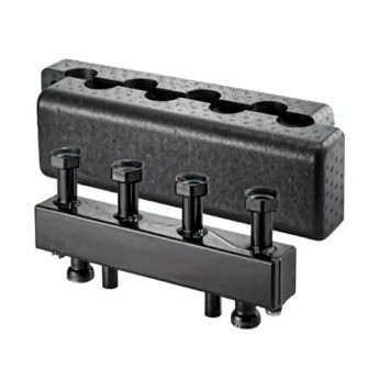 Коллектор распределительный Oventrop Regumat 1351588 8-ми контурный ВР-НР 1 1/2" DN 40 PN 4 в теплоизоляции