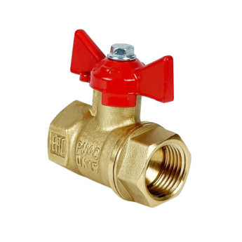 Кран шаровый VALFEX VF.217 ВР 1/2" Ду 15 Ру 40 STANDART N/P латунный
