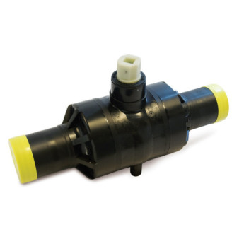Кран шаровый AVK 85/50 DN 40 PN 10 полиэтиленовый полнопроходный