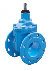 Задвижка (Talis) Belgicast BV-05-47 DN50 PN10/16 фланцевая клиновая чугунная под электропривод обрезиненным клином