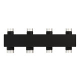 Коллектор распределительный Warme WKS80.21B 3-х контурный НР 1 1/4"x1" Ду 32 Ру 6 без теплоизоляции