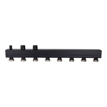 Коллектор распределительный ROMMER RDG-0017-004004 4-х контурный НР 1 1/2" Ду 40 Ру 4 без теплоизоляции
