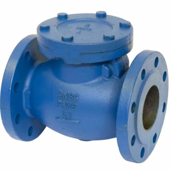 Клапан Tecofi CB3241 DN 65 обратный створчатый фланцевый PN 16