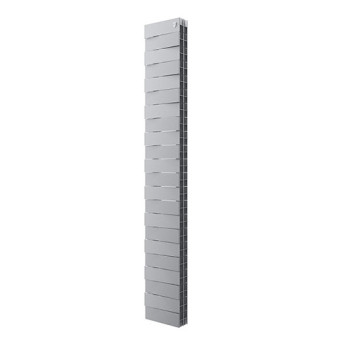 Радиатор биметаллический Royal Thermo PianoForte Tower 200 (22 cекции) Silver Satin