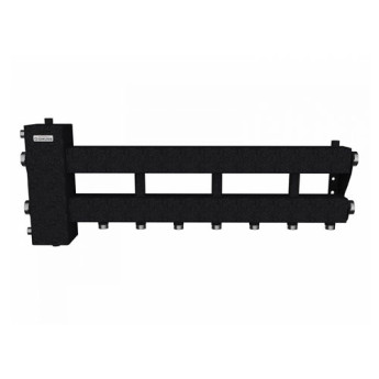 Коллектор распределительный GIDRUSS BM-150-4D 4-х контурный НР 1 1/2"x1" Ду 40 Ру 6 балансировочный
