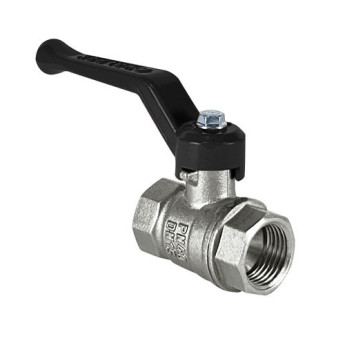 Кран шаровый VALFEX DELTA PRO VF.214 ВР 1 1/2" Ду 40 Ру 25 никелированный латунный