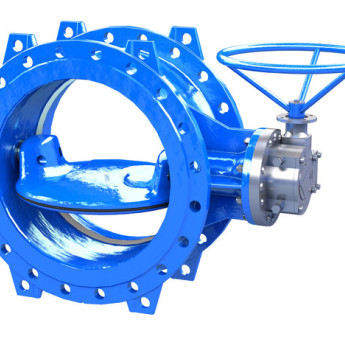 Затвор поворотный VAG EKN DN 700 PN 16 с двойным эксцентриком