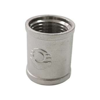 Муфта VALFEX VF.170 ВР 1 1/4" Ду 32 Ру 40 никелированная латунная