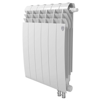 Радиатор биметаллический Royal Thermo BiLiner 500 V (6 секций) Bianco Traffico