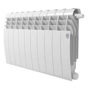 Радиатор биметаллический Royal Thermo BiLiner 350 V (10 секций) Bianco Traffico