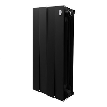 Радиатор биметаллический Royal Thermo PianoForte 500 (4 cекции) Noir Sable
