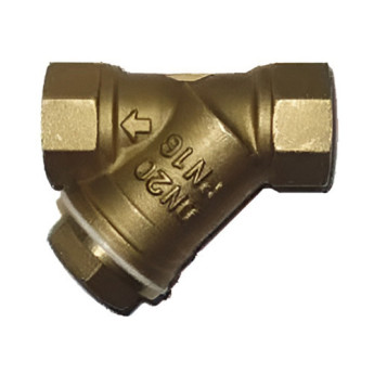Фильтр сетчатый ABRA YS-3000E ВР 3/4" DN 20 PN 16 резьбовой латунный