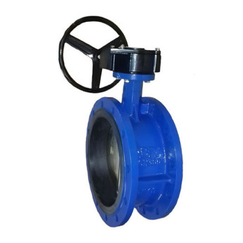 Затвор дисковый поворотный ABRA BUV-FL 263 DN 150 PN 16/10 фланцевый с редуктором