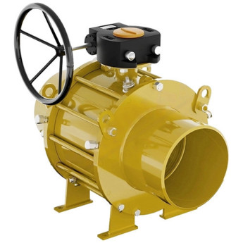 Кран шаровой Маршал 11с67п GAS PRO СП.00.3 DN 400 PN 25 полнопроходной под приварку
