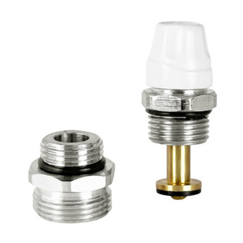Клапан настроечный VALFEX VF.677.BE.012.034 НР 1/2"x3/4" DN 15 PN 10 с ниппелем под шестигранник/евроконус латунный