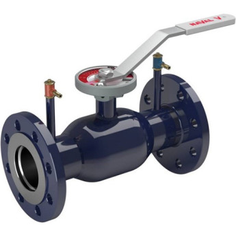 Кран шаровой NAVAL NAVALTRIM 265537 V DN 250 PN 16 регулирующий стальной фланцевый