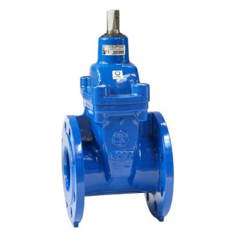 Задвижка JAFAR 2111 DN 200 PN10 фланцевая клиновая чугунная с обрезиненным клином