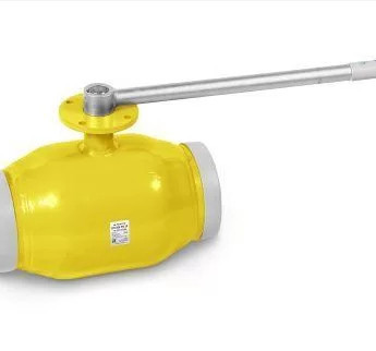 Кран шаровой газовый TEMPER 39245300 полнопроходной под приварку DN 300 PN 16/25 с фланцем для установки привода