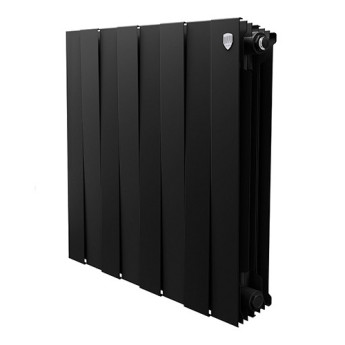 Радиатор биметаллический Royal Thermo PianoForte 500 (8 cекций) Noir Sable