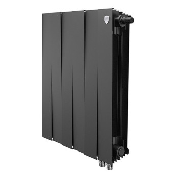 Радиатор биметаллический Royal Thermo PianoForte 500 VD (6 секций) Noir Sable