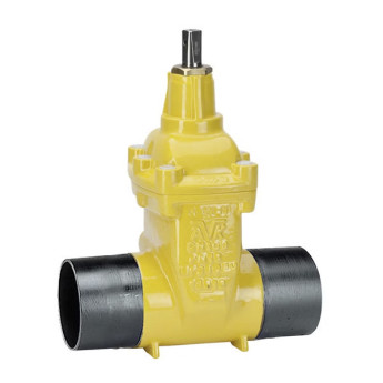 Задвижка AVK 46/64 DN 100 PN 16 с короткими стальными патрубками