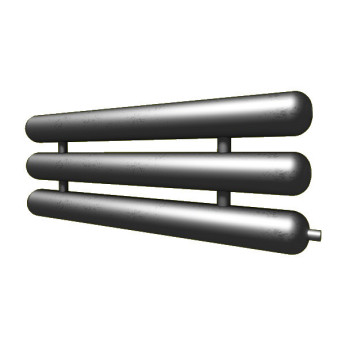 Регистр отопления РСЭ-3x133x4,0-11000 секционный трёхрядный с эллиптическими заглушками