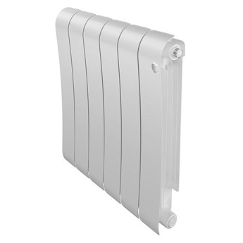 Радиатор биметаллический Royal Thermo Infinity 500 (6 cекций) Bianco Traffico