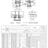 Опора 4-245-150 МН 4010-62 хомутовая неподвижная