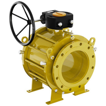 Кран шаровой Маршал 11с67п GAS PRO СФ.00.3 DN 800/700 PN 25 стандартнопроходной фланцевый