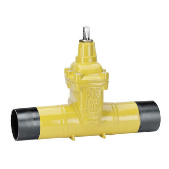 Задвижка AVK 46/70 DN 100 PN 16 для газа со сварными патрубками