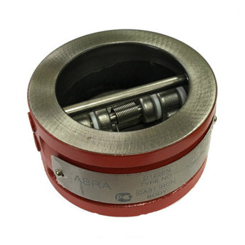 Клапан обратный ABRA D-122 DN 1000 PN 16 двустворчатый межфланцевый
