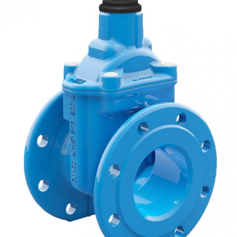 Задвижка (Talis) Belgicast BV-05-47 DN1000 PN10/16 фланцевая клиновая чугунная под электропривод обрезиненным клином