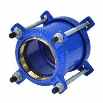 Муфта соединительная Benarmo 8 ДРК-Е DN 50 (63-63 мм) PN 10/16 компрессионная чугунная
