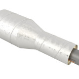 Переход стальной в изоляции ППУ-ОЦ 325х8,0/500-219х6,0/355