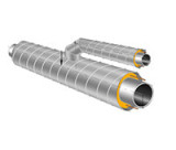Тройник параллельный переходный ст. 720х8,0-426х7,0-1-ППУ-ОЦ