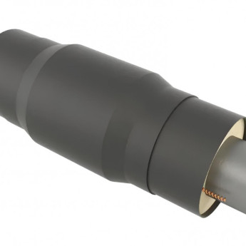 Компенсатор сильфонный 2СКУ 200-16-200 219х6,0/355 2-секц. стальной в изоляции ППУ-ПЭ